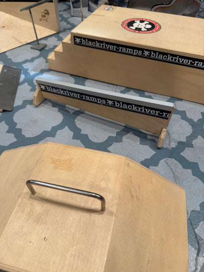 Blackriver Ramps Fingerboard Skatepark Lot Wood Ramps Rails Quarter Pipe Obstacles