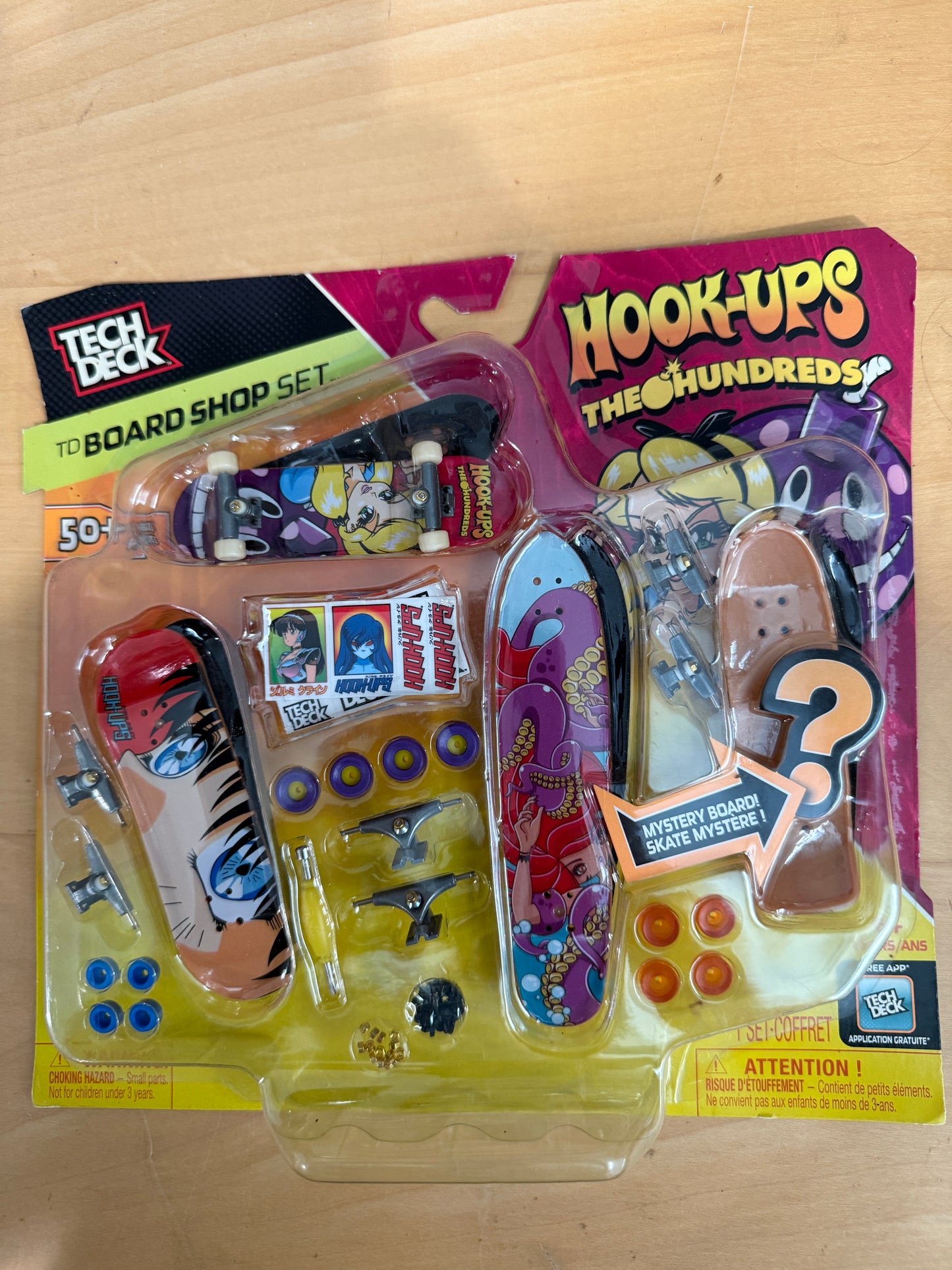 Vintage Tech Deck TD Board Shop Set – Hook-Ups x The Hundreds | Sealed