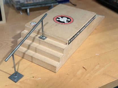 Blackriver Ramps Skatepark Eurogap Stair Combo OG Rare Fingerboard Ramp