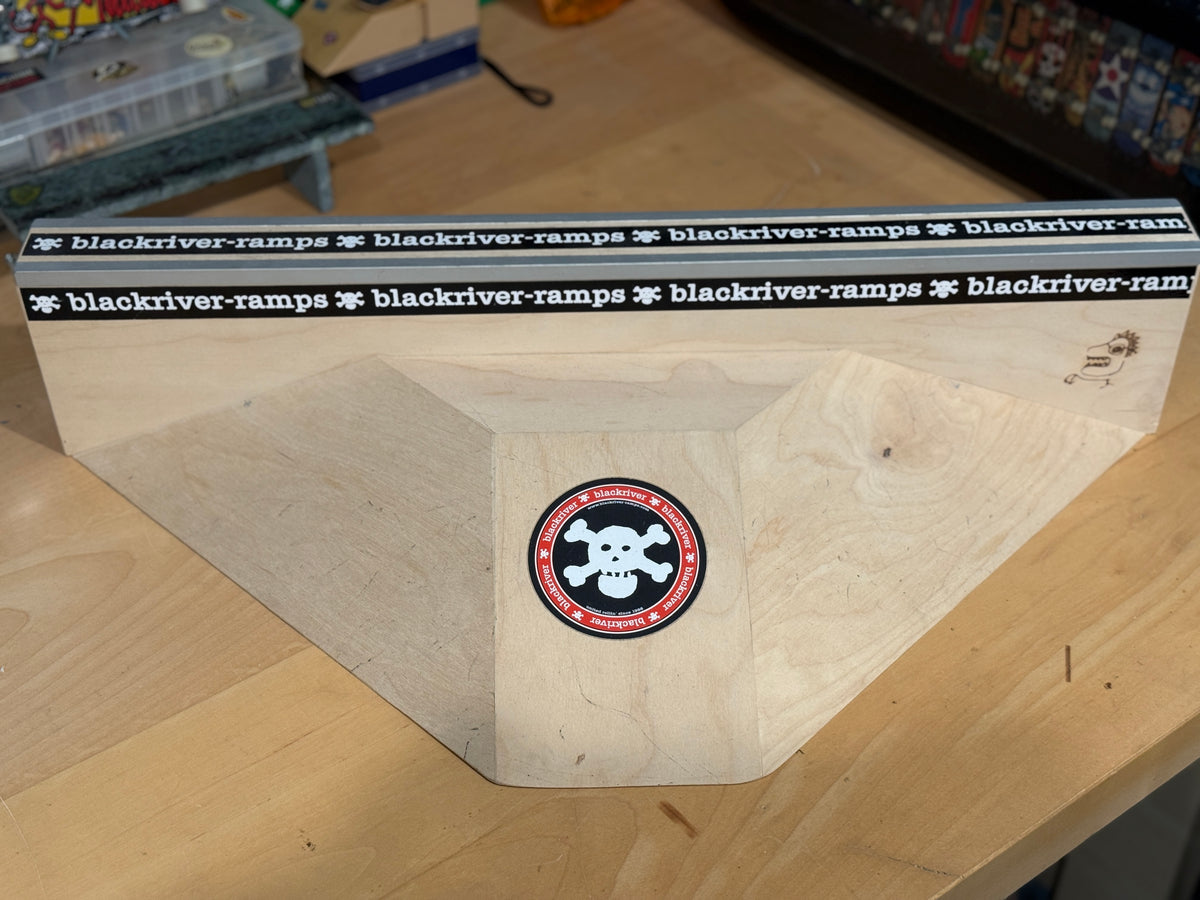 Blackriver Ramps Skatepark D-Rex Ledge OG Rare Fingerboard Ramp