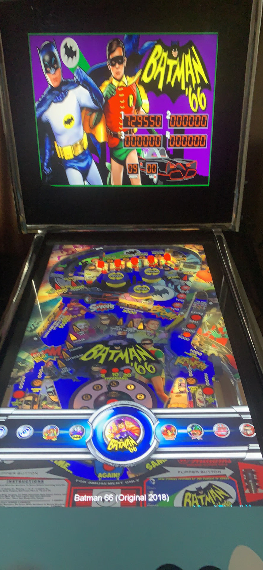 Mini Digital Virtual Pinball Machine 27"