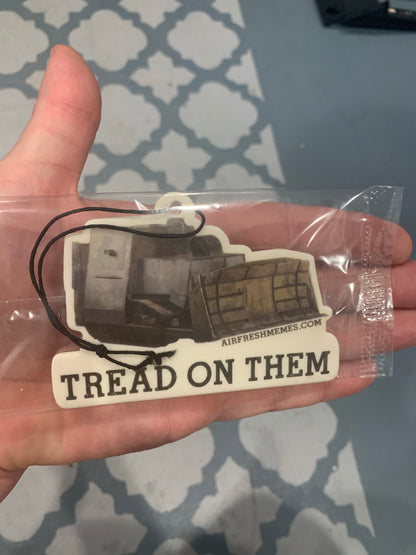 Marvin's Killdozer "Tread on Them" Air Freshener